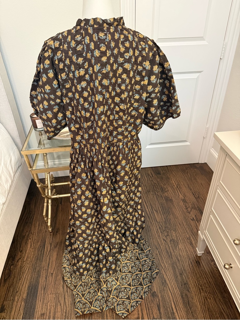Citrus Flower Fields Mixed Print Dress - Picture 7 of 9